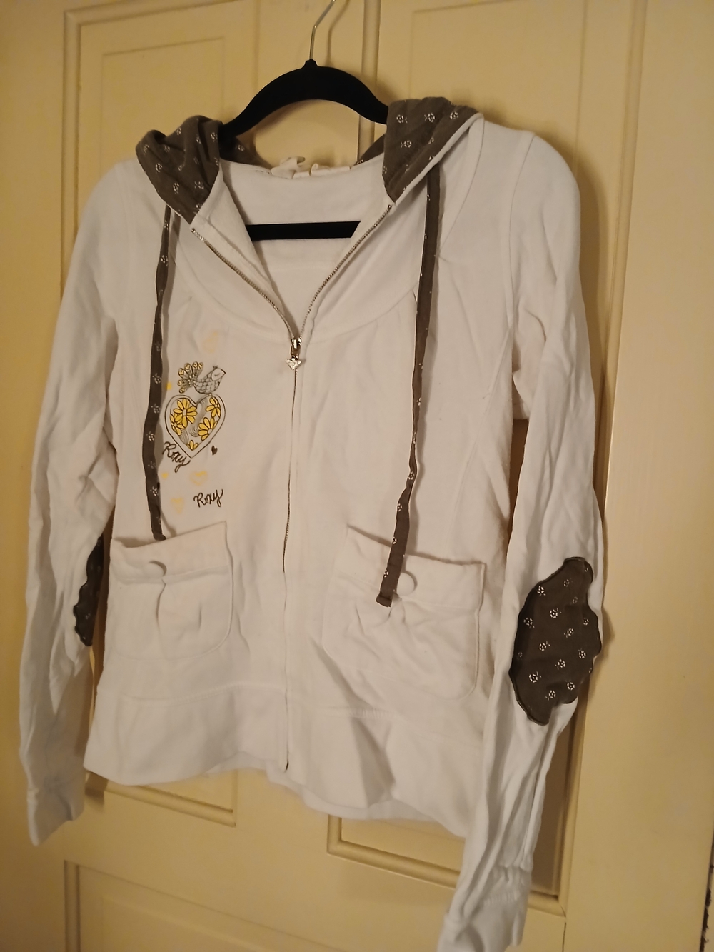 Vintage Roxy Zip Up Hoodie